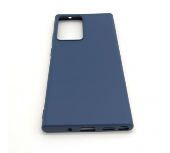 Чехол Samsung Note 20 Ultra (2020) Silicone Case 2.0mm Темно-Синий#1965063