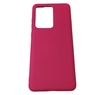 Чехол Samsung S20 Ultra (2020) Silicone Case 2.0mm Вишневый#2037084