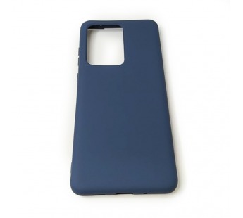 Чехол Samsung S20 Ultra (2020) Silicone Case 2.0mm Темно-Синий#1965288