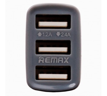 Адаптер Автомобильный Remax RCC301 3USB/5V/3.6A (повр. уп.) (white) (222895)#1966071
