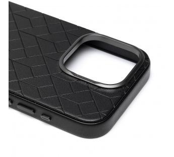 Чехол-накладка - SM089 SafeMag экокожа  для "Apple iPhone 15 Pro" (black) (226535)#2120285