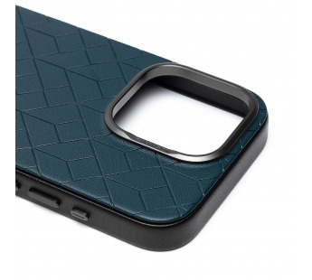 Чехол-накладка - SM089 SafeMag экокожа  для "Apple iPhone 15 Pro" (green) (226539)#2120281