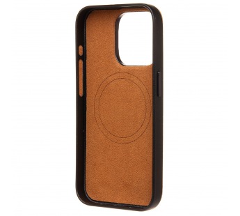 Чехол-накладка - SM089 SafeMag экокожа  для "Apple iPhone 15 Pro" (brown) (226538)#1966944