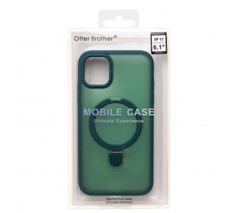 Чехол-накладка - SM088 SafeMag  для "Apple iPhone 11" (dark green) (226403)#1967712