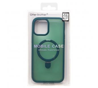 Чехол-накладка - SM088 SafeMag  для "Apple iPhone 12 Pro Max" (dark green) (226417)#1967720