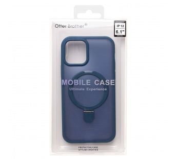 Чехол-накладка - SM088 SafeMag  для "Apple iPhone 12/iPhone 12 Pro" (dark blue) (226411)#1967726