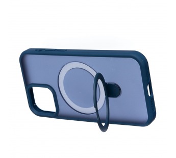 Чехол-накладка - SM088 SafeMag  для "Apple iPhone 12/iPhone 12 Pro" (dark blue) (226411)#1975183