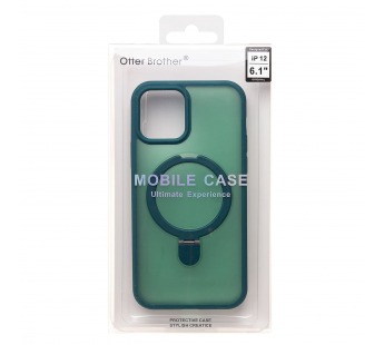 Чехол-накладка - SM088 SafeMag  для "Apple iPhone 12/iPhone 12 Pro" (dark green) (226410)#1967727