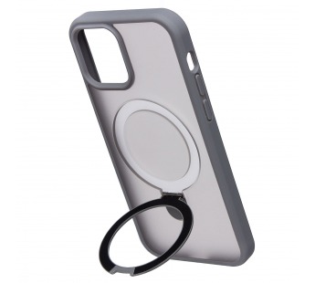 Чехол-накладка - SM088 SafeMag  для "Apple iPhone 12/iPhone 12 Pro" (grey) (226413)#1975175