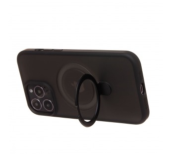 Чехол-накладка - SM088 SafeMag  для "Apple iPhone 13 Pro Max" (black) (226440)#1979883