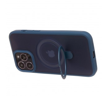 Чехол-накладка - SM088 SafeMag  для "Apple iPhone 13 Pro Max" (dark blue) (226439)#1979881