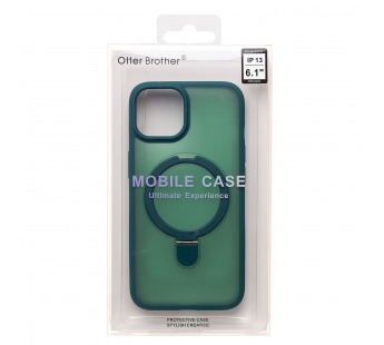 Чехол-накладка - SM088 SafeMag  для "Apple iPhone 13" (dark green) (226424)#1967685