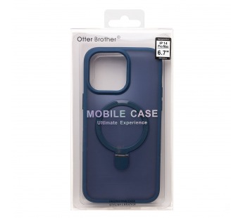 Чехол-накладка - SM088 SafeMag  для "Apple iPhone 14 Pro Max" (dark blue) (226460)#1967690