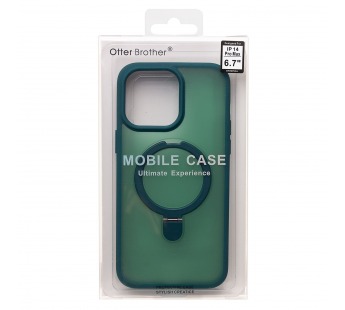 Чехол-накладка - SM088 SafeMag  для "Apple iPhone 14 Pro Max" (dark green) (226459)#1967691