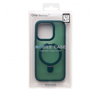 Чехол-накладка - SM088 SafeMag  для "Apple iPhone 14 Pro" (dark green) (226452)#1967673