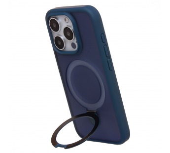 Чехол-накладка - SM088 SafeMag  для "Apple iPhone 15 Pro" (dark blue) (226474)#1991643