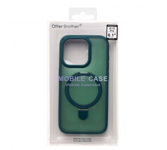 Чехол-накладка - SM088 SafeMag  для "Apple iPhone 15 Pro" (dark green) (226473)#1967665