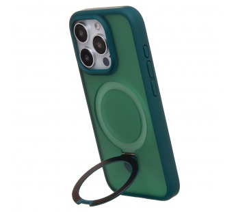 Чехол-накладка - SM088 SafeMag  для "Apple iPhone 15 Pro" (dark green) (226473)#1991645