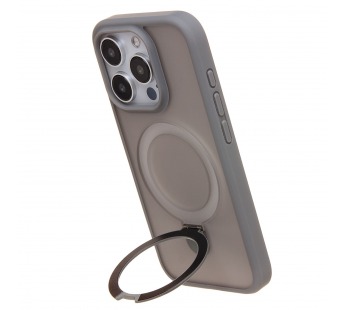 Чехол-накладка - SM088 SafeMag  для "Apple iPhone 15 Pro" (grey) (226476)#1979746