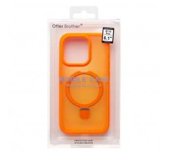 Чехол-накладка - SM088 SafeMag  для "Apple iPhone 15 Pro" (orange) (226472)#1967667