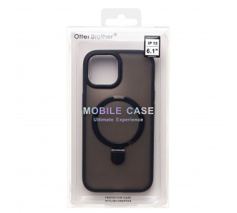 Чехол-накладка - SM088 SafeMag  для "Apple iPhone 15" (black) (226468)#1969851