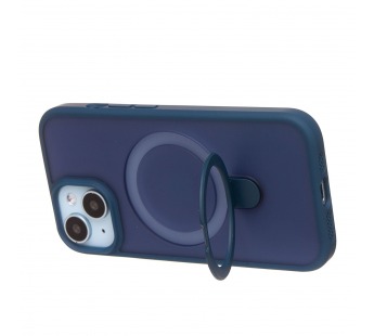 Чехол-накладка - SM088 SafeMag  для "Apple iPhone 15" (dark blue) (226467)#1969855