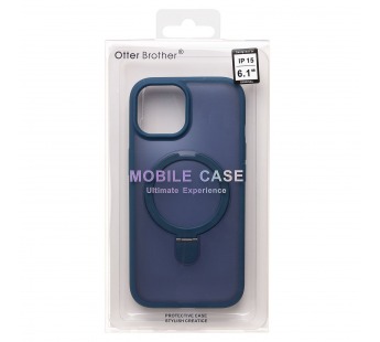 Чехол-накладка - SM088 SafeMag  для "Apple iPhone 15" (dark blue) (226467)#1967652