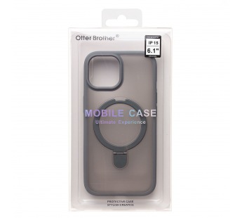 Чехол-накладка - SM088 SafeMag  для "Apple iPhone 15" (grey) (226469)#1967654