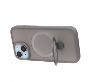 Чехол-накладка - SM088 SafeMag  для "Apple iPhone 15" (grey) (226469)#1969880