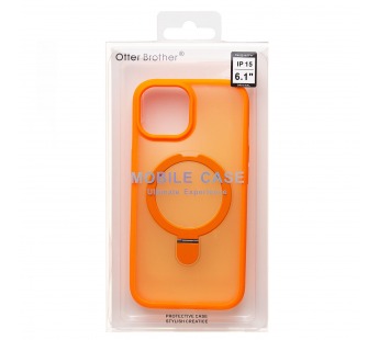 Чехол-накладка - SM088 SafeMag  для "Apple iPhone 15" (orange) (226465)#1967655