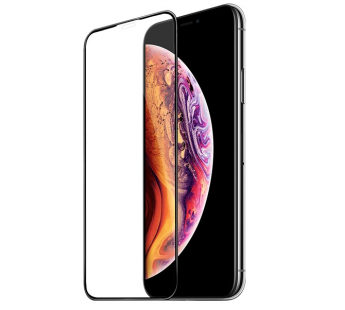 Защитное стекло Hoco A12 Iphone XS Max/11 Pro Max,"Nano 3D"ударопрочное, усиленные края, цвет черный#1967239