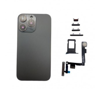 Корпус iPhone 11 под 15 Pro Черный (№1)#2020958