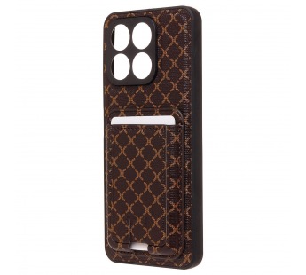 Чехол-накладка - SM022 c картхолдером для "Honor X8a" (coffee) (226703)#2105918