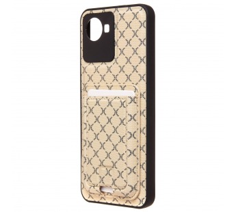 Чехол-накладка - SM022 c картхолдером для "Realme C30" (white) (226713)#2105915