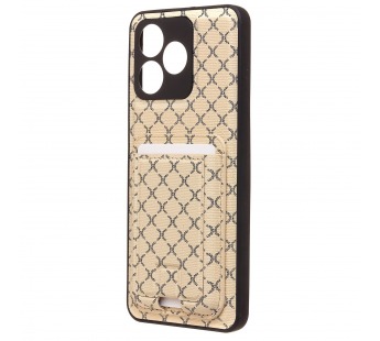 Чехол-накладка - SM022 c картхолдером для "Realme C53/C51/Note 50" (white) (226707)#2105910