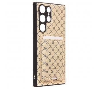 Чехол-накладка - SM022 c картхолдером для "Samsung Galaxy S23 Ultra" (white) (226665)#2105920