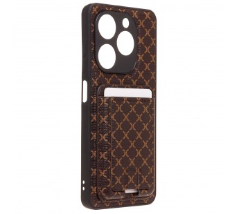 Чехол-накладка - SM022 c картхолдером для "TECNO Spark Go 2024" (coffee) (226745)#2105928