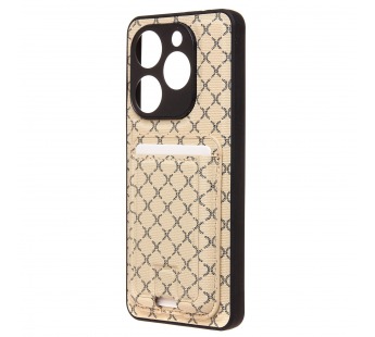 Чехол-накладка - SM022 c картхолдером для "TECNO Spark Go 2024" (white) (226743)#1979675