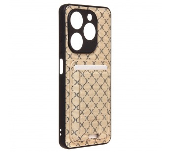 Чехол-накладка - SM022 c картхолдером для "TECNO Spark Go 2024" (white) (226743)#2105926