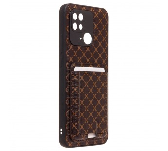 Чехол-накладка - SM022 c картхолдером для "Xiaomi Redmi 10C" (coffee) (226682)#2055777