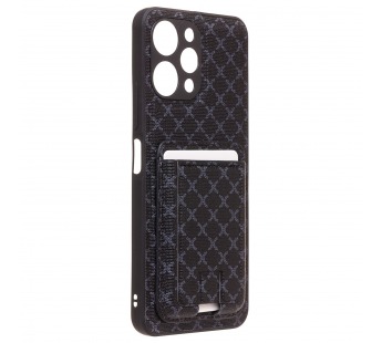 Чехол-накладка - SM022 c картхолдером для "Xiaomi Redmi 12 4G" (black) (226684)#2105923