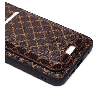 Чехол-накладка - SM022 c картхолдером для "Xiaomi Redmi Note 12 4G" (coffee) (226691)#2055835