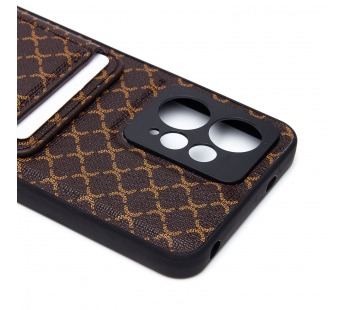 Чехол-накладка - SM022 c картхолдером для "Xiaomi Redmi Note 12 4G" (coffee) (226691)#2055836