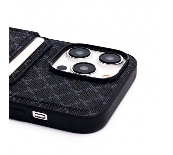 Чехол-накладка - SM022 SafeMag c картхолдером  для "Apple iPhone 14 Pro Max" (black) (226390)#1976818