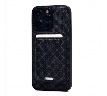Чехол-накладка - SM022 SafeMag c картхолдером  для "Apple iPhone 15 Pro Max" (black) (226399)#1971314