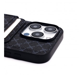Чехол-накладка - SM022 SafeMag c картхолдером  для "Apple iPhone 15 Pro" (black) (226396)#2105937