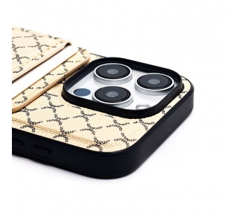 Чехол-накладка - SM022 SafeMag c картхолдером  для "Apple iPhone 15 Pro" (white) (226395)#2105970