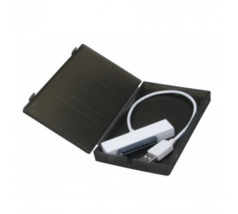 USB 2.0 Внешний корпус 2.5" SATA HDD/SSD AgeStar SUBCP1 (BLACK) USB2.0, пластик, черный, безвинтовая#2135121