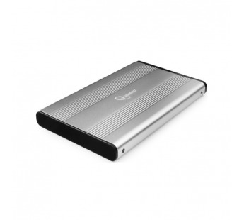Внешний корпусUSB 2.0 для 2.5" HDD/SSD Gembird EE-U2S-5-S, порт USB, SATA III, металл, серебристый#2135111