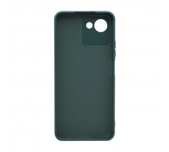 Чехол Silicone Case NEW ERA (накладка/силикон) для Realme C30/C30s/Narzo 50i Prime темно зеленый#2049629